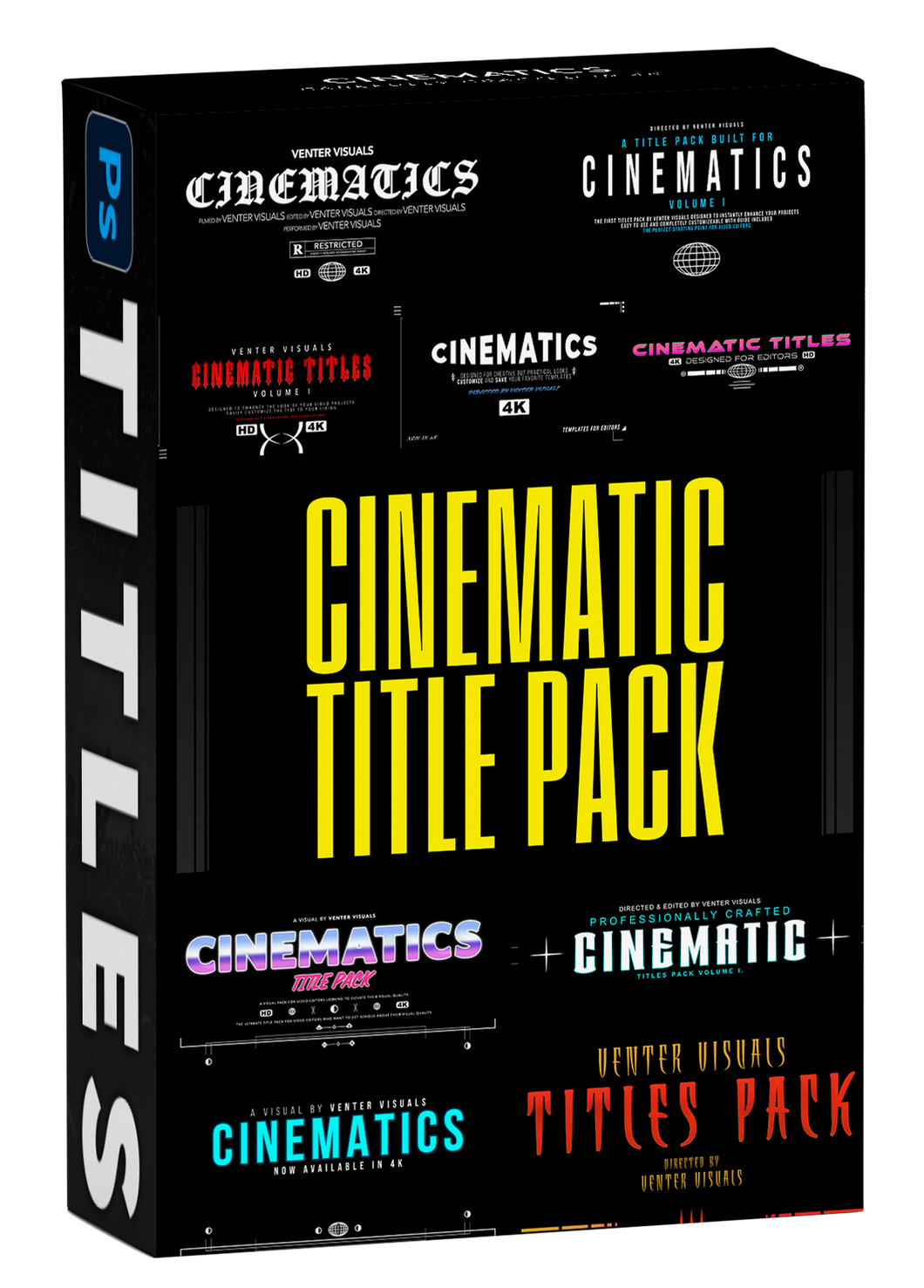 Cinematic Titles Vol. 1 - Venter Visuals